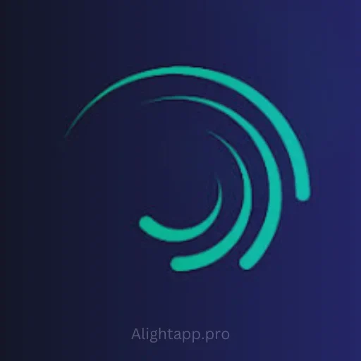 Alight motion mod apk logo file