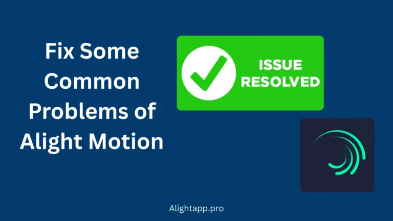 Alight Motion Troubleshooting - post banner