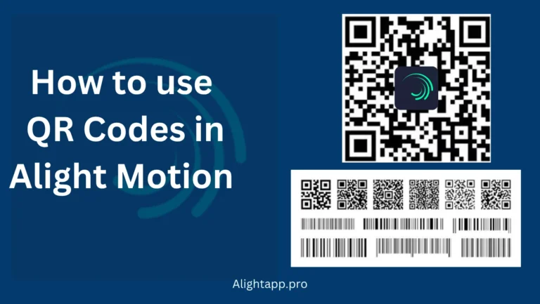 How to use qr codes in alight motion - Post banner
