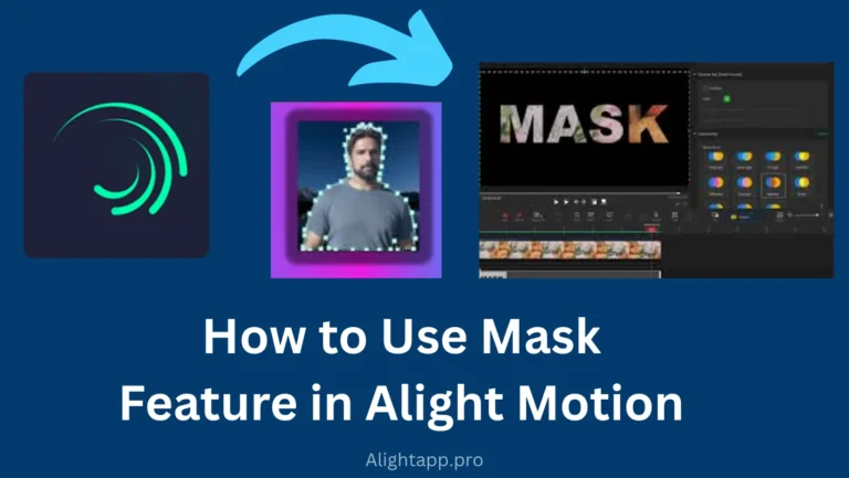 How to use Mask Feature on Alight Motion- Banner