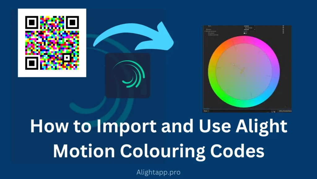 How to Use Alight Motion Coloring Codes - User Guide 2025 How to use colouring codes - post banner