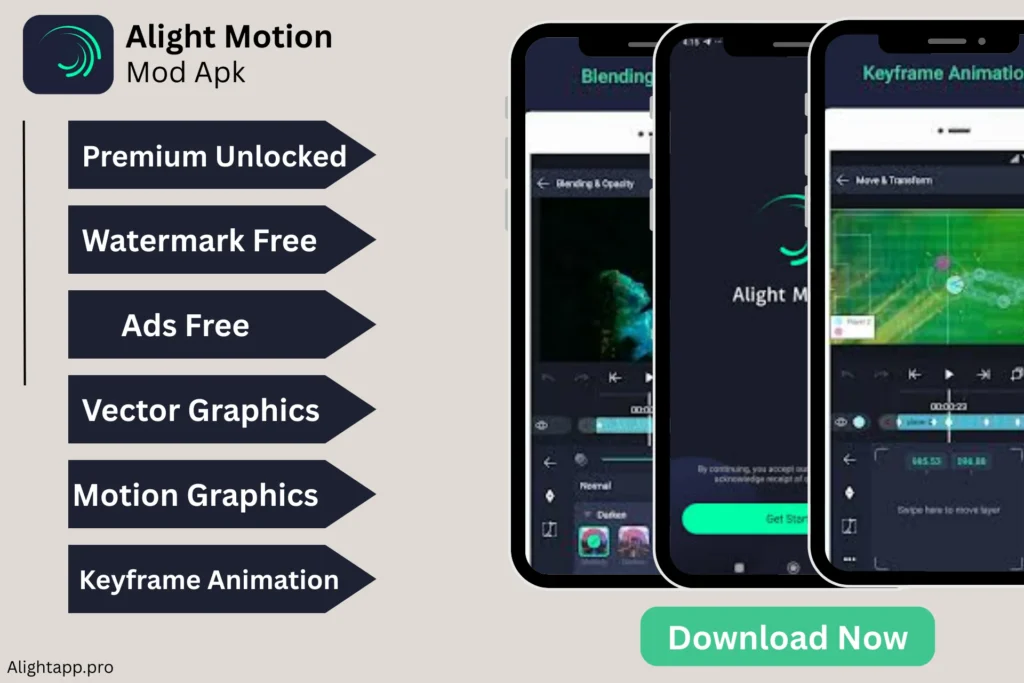 Alight Motion Mod Apk V5.0.272 - Download Without Watermark Alight Motion Mod Apk - Featured Image (Homepage)
